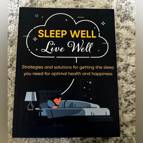Sleep Well Live Well Book Sleep Strategies and Solutions - Picture 1 of 2
